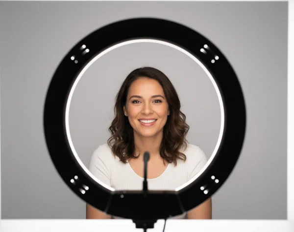 Ideal lighting for AI avatar photo